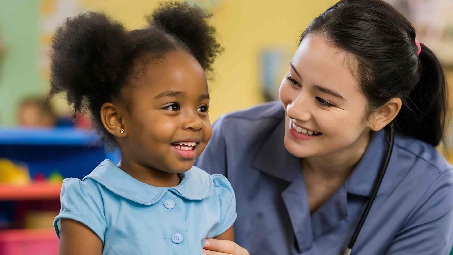 Child learning to ask for help during an ABA therapy session that builds communication and independence